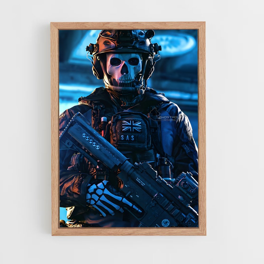 Poster Opération Vanguard – affiche Call of Duty (vue 4)